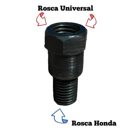 Imagem de Adaptador Para Retrovisor Universal Rosca Honda  M8 /M10 Sup