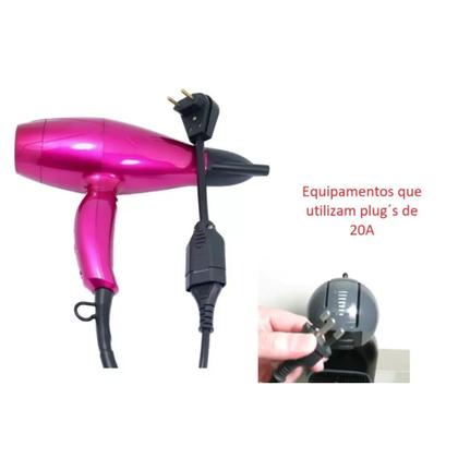 Imagem de Adaptador Para Tomada 90 Graus 10/20a