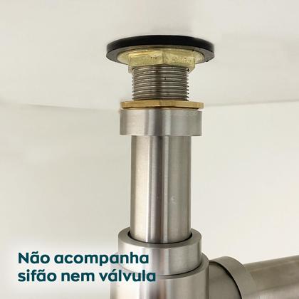 Imagem de Adaptador Para Válvula Rosca 7/8 Para Sifão Copo 1 1/4 Metal Encaixe Ralo Pia Cuba Banheiro Lavabo