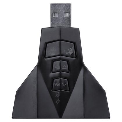 Imagem de Adaptador Placa De Som Usb 4 Portas P2 - Compativel Com Ps3 - A4pusbm