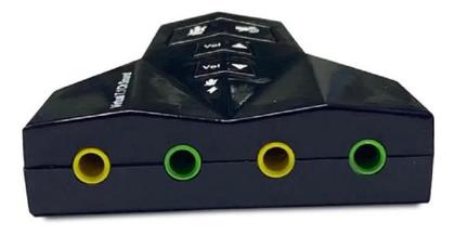 Imagem de Adaptador Placa De Som Virtual 7.1 Usb Avião