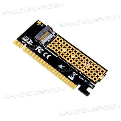 Imagem de Adaptador Placa Ssd X16 Nvme M.2 Mkey Pci-e 3.0 Express