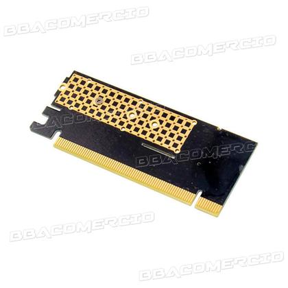 Imagem de Adaptador Placa Ssd X16 Nvme M.2 Mkey Pci-e 3.0 Express