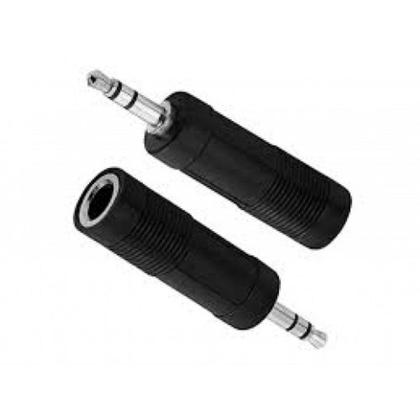 Imagem de Adaptador Plug P2 Macho x P10 Femea Conector Fone de Ouvido - Mod. LE-5533 - It.Blue