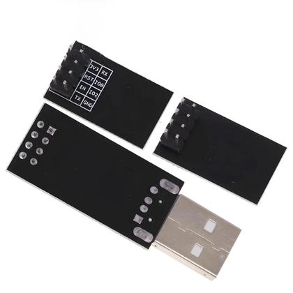 Imagem de Adaptador Programador ESP01 ESP8266 CH340G USB UART GPIO0 Módulo De Placa De Desenvolvimento Serial