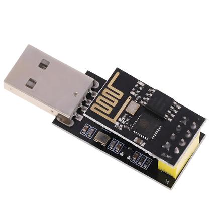 Imagem de Adaptador Programador ESP01 ESP8266 CH340G USB UART GPIO0 Módulo De Placa De Desenvolvimento Serial