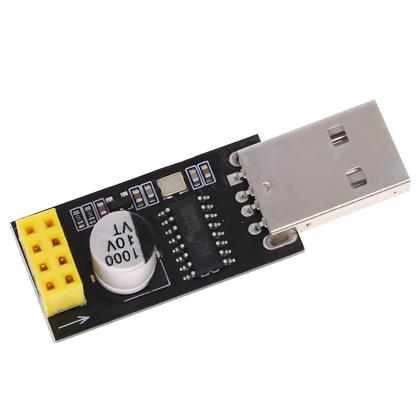 Imagem de Adaptador Programador ESP01 ESP8266 CH340G USB UART GPIO0 Módulo De Placa De Desenvolvimento Serial