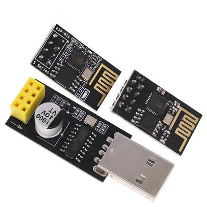 Imagem de Adaptador Programador ESP01 ESP8266 CH340G USB UART GPIO0 Módulo De Placa De Desenvolvimento Serial
