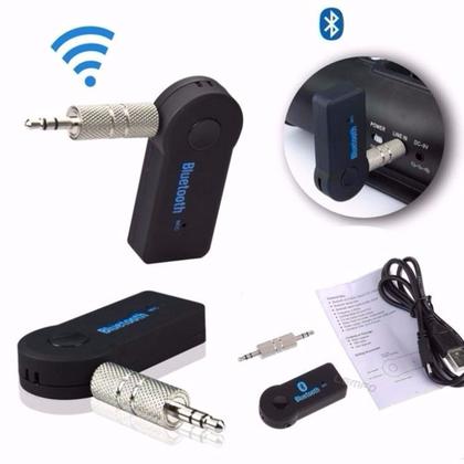 Adaptador Receptor Bluetooth Auxiliar P2 3.5mm para Som Rádio de Carro - PONTO DO NERD Imagem de Adaptador Receptor Bluetooth Auxiliar P2 3.5mm para Som Rádio de Carro