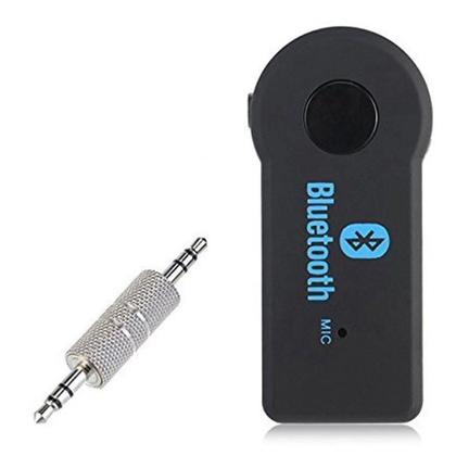 Adaptador Receptor Bluetooth Auxiliar P2 3.5mm para Som Rádio de Carro - PONTO DO NERD Imagem de Adaptador Receptor Bluetooth Auxiliar P2 3.5mm para Som Rádio de Carro