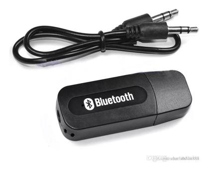 Imagem de Adaptador Receptor Bluetooth Usb Musica P2 Chamada Som Carro