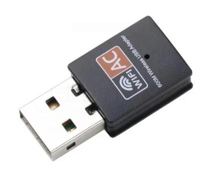 Imagem de Adaptador Receptor Wireless Usb Wi-fi 2.4Ghz / 5Ghz Dual Band