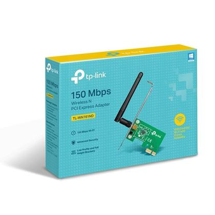 Imagem de Adaptador Rede Wifi Pci-express Tp-link 150mbps Tl-wn781nd