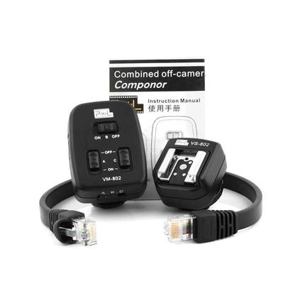 Imagem de Adaptador Sapata Pixel Pf-802 Extensor 2M Flash Speedlite