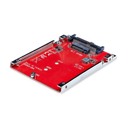 Imagem de Adaptador StarTech.com M.2 NVMe para U.3 - 2,5 Polegadas