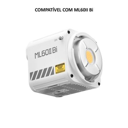 Imagem de Adaptador Suporte Manopla Para 2 Baterias Np-f Para Led Godox Ml60ii Bi