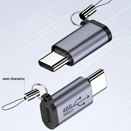 Imagem de Adaptador Tipo C, Micro USB e Mini USB para Conectores USB-C