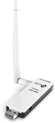Imagem de Adaptador TL-WN722N TP-Link de Rede USB Wireless 150MBPS - TL-WN722N