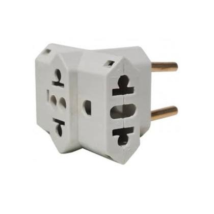Imagem de Adaptador Tomada Benjamin T 3 Saídas 2p+t 10a 250v Pino Segurança Qualidade