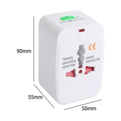 Imagem de Adaptador Tomada Universal Padrão Viagem Bivolt
