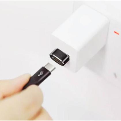 Imagem de Adaptador Type-C para USB 2.0: conecte smartphones Android, iPhone 11/12/13, Apple CarPlay e Android Auto em dispositivos USB com praticidade