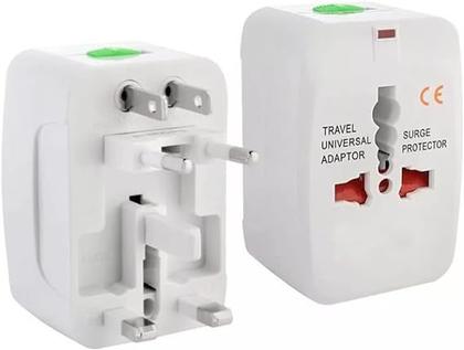 Imagem de Adaptador Universal De Tomada Para Viagem 150 Países Bivolt