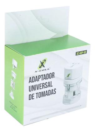 Imagem de Adaptador Universal de Tomada para Viagem Internacional Kit com 4 Peças