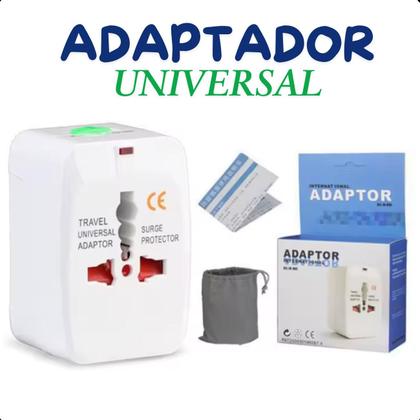 Imagem de Adaptador Universal Profissional para Viagens Globais