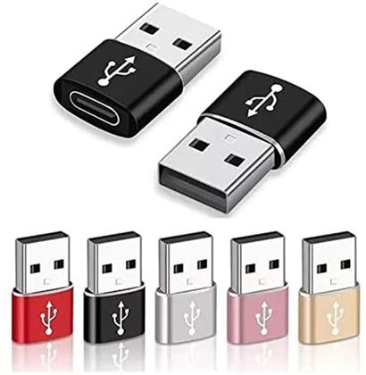 Imagem de Adaptador USB C Fêmea para USB Macho Transmissão Rápida Tipo A