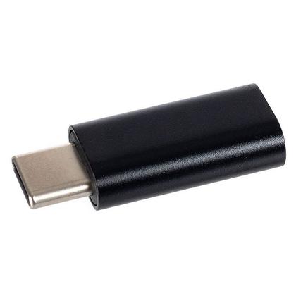 Imagem de Adaptador USB-C Macho Para Lightning Fêmea - Preto