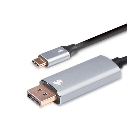 Imagem de Adaptador USB-C para Displayport, 5+, Alumínio - 018-7451