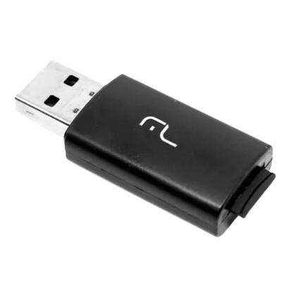 Imagem de Adaptador USB + Cartão de Memória MicroSD 8GB Classe 4 Multilaser MC161