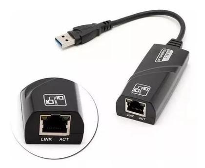 Imagem de Adaptador Usb Pra Rj45 1000mbps Pc Tv LT-1168