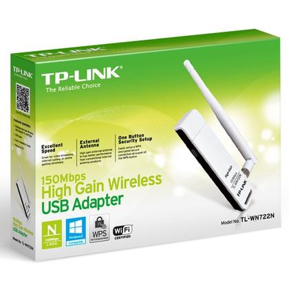 Imagem de Adaptador Usb Wireless Tp-link Tl-wn722n