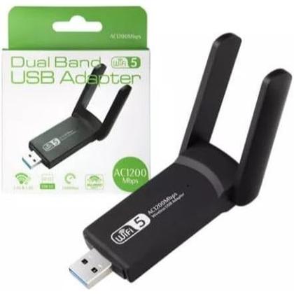 Imagem de Adaptador Wi-fi Dual Band 2-4G e 5G USB 3.0 5Ghz 1300Mbps 2