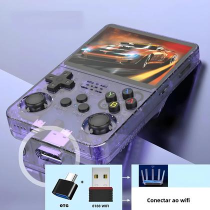 Imagem de Adaptador WiFi USB E Adaptador OTG Tipo C Para Console De Jogos Retro R36S R36H R36 R36PLUS