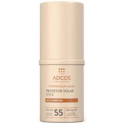 Imagem de Adcos Filtro Solar Tonalizante FPS 55 Base Stick Peach 17g