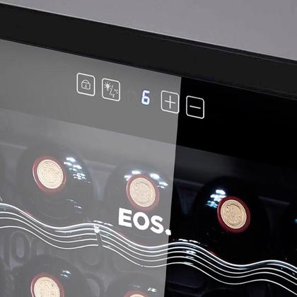 Imagem de Adega 24 Garrafas Climatizada Painel Touch EAC24G 127V com Abridor Elétrico Vermelho EOS