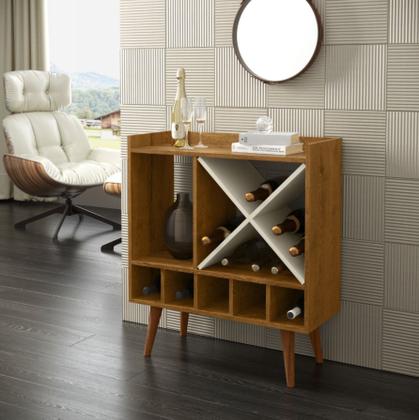 Imagem de Adega Bar Aparador Acapulco Estilo Retrô Pés palito - Cores - Comprar Móveis em Casa