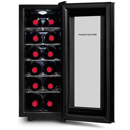 Imagem de Adega Brastemp 12 Garrafas com painel touch BZC12BE 220V