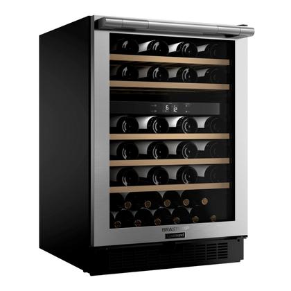 Imagem de Adega Brastemp Gourmand Dual Zone 51 Garrafas - BZB51AE
