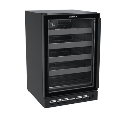 Imagem de Adega Cave In 100 Preto Fosco Porta Invertida