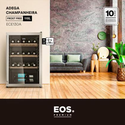 Imagem de Adega Champanheira Climatizada 47 Garrafas EOS Premium com Compressor EAC130A 220V