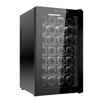 Imagem de Adega Climatizada 28 Garrafas EOS Sommelier com Painel Touch Full Glass Eletrônica EAE28 Bivolt