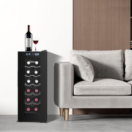 Imagem de Adega Climatizada de Vinho 12 Garrafas Bivolt Midea