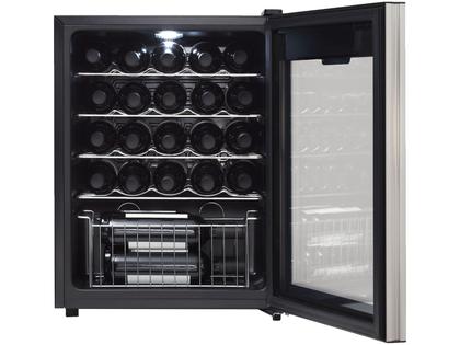 Imagem de Adega Climatizada Midea 24 Garrafas com Painel Touch WBB241 com Compressor