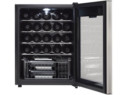 Imagem de Adega Climatizada Midea 24 Garrafas com Painel Touch WBB241 com Compressor