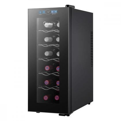 Imagem de Adega Climatizada Midea De Vinho 12 Garrafas com Painel Touch Bivolt