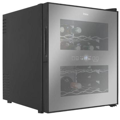 Imagem de Adega Climatizada Philco PAD16E Display Digital 16 Garrafas Bivolt