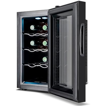 Imagem de Adega Climatizada Philco PAD8E 8 Garrafas Display Digital LED Controle Temperatura Bivolt